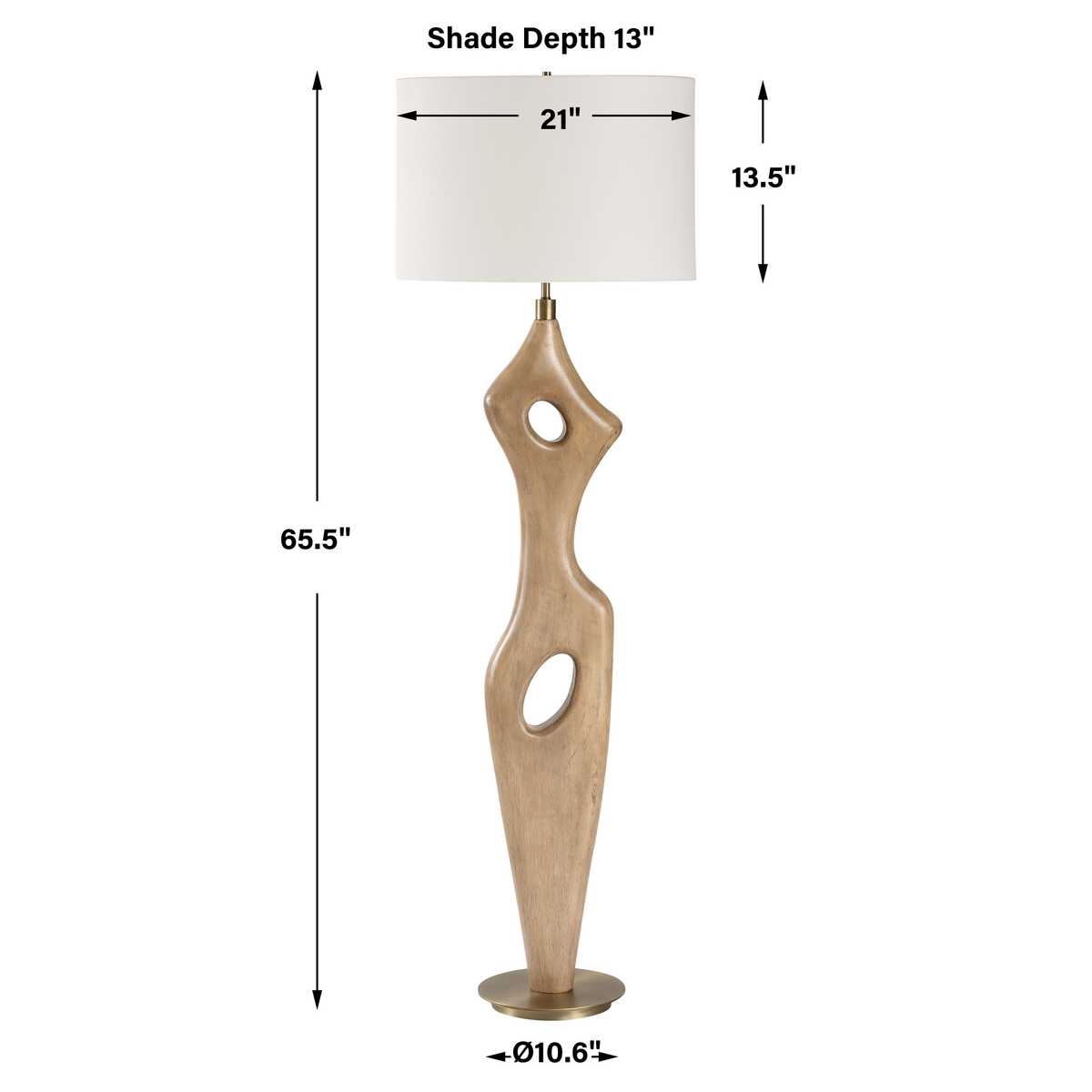 Modern Coastal Floor Lamp