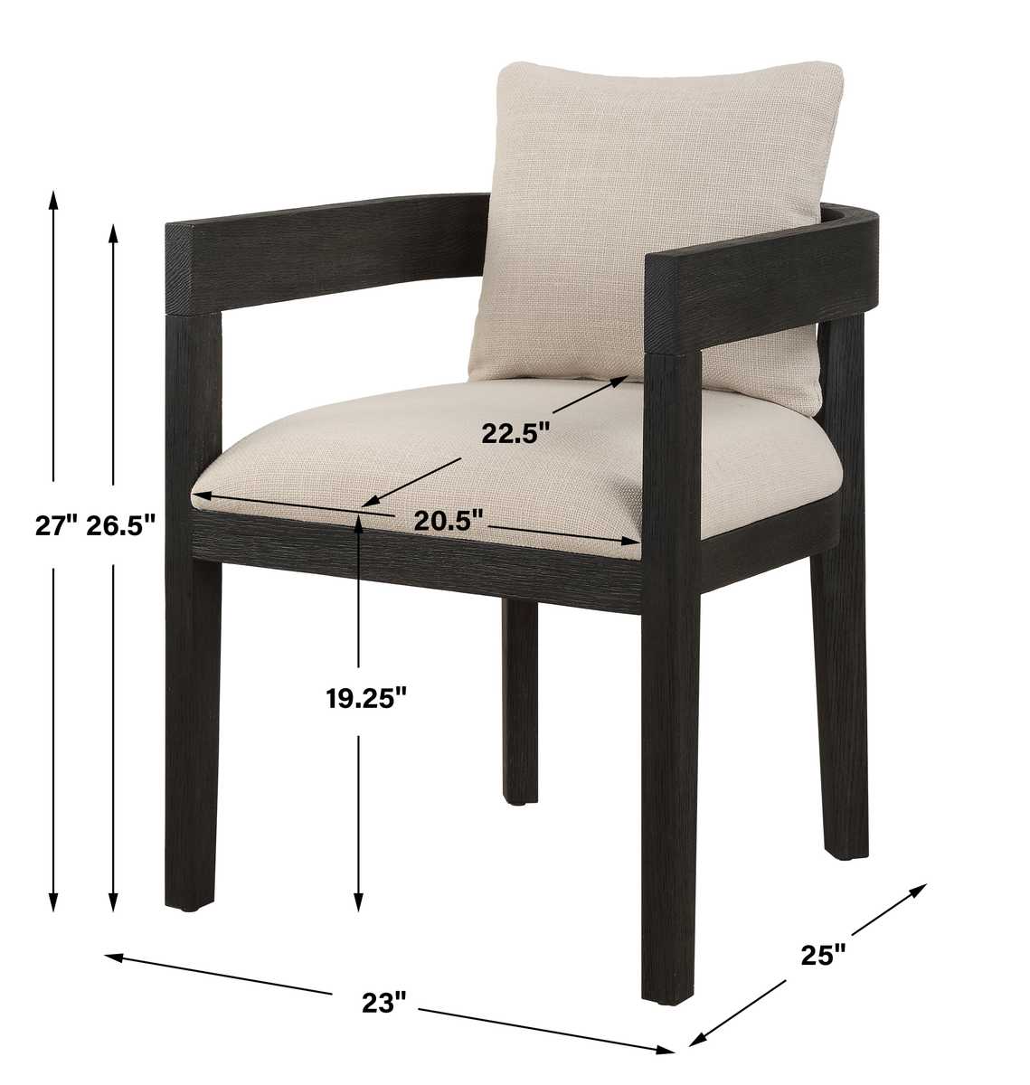 Dining Chair Dark Wood