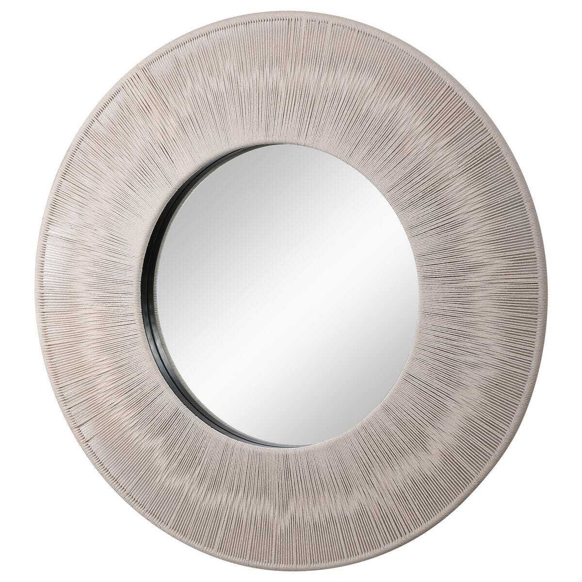 Large Round Coastal Mirror