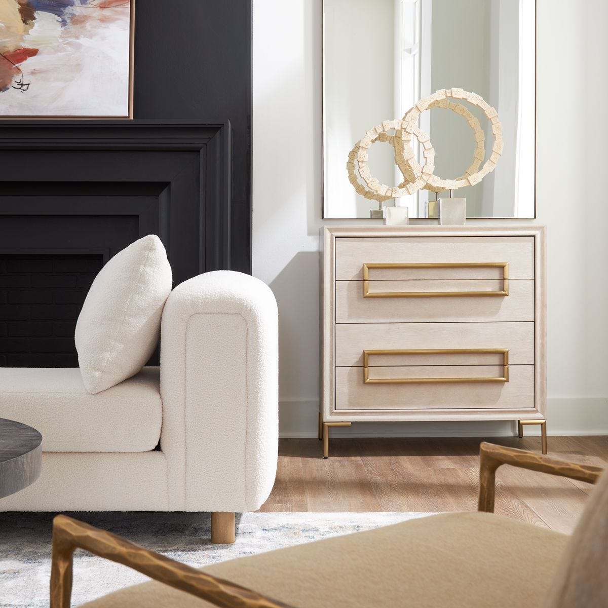 Uttermost 24770 Alessia Light Oak Accent Chest Uttermost 24770 Alessia Light Oak Accent Chest