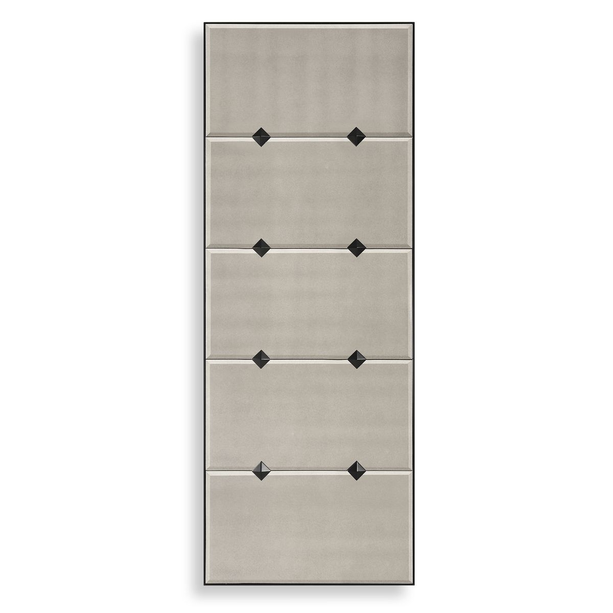 Decorative wall panel with geometric design on a white background