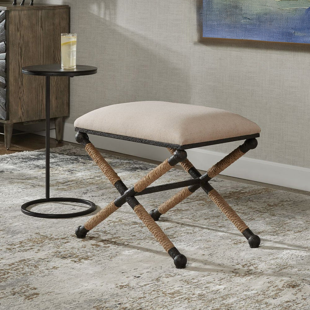 Nautical Ottoman