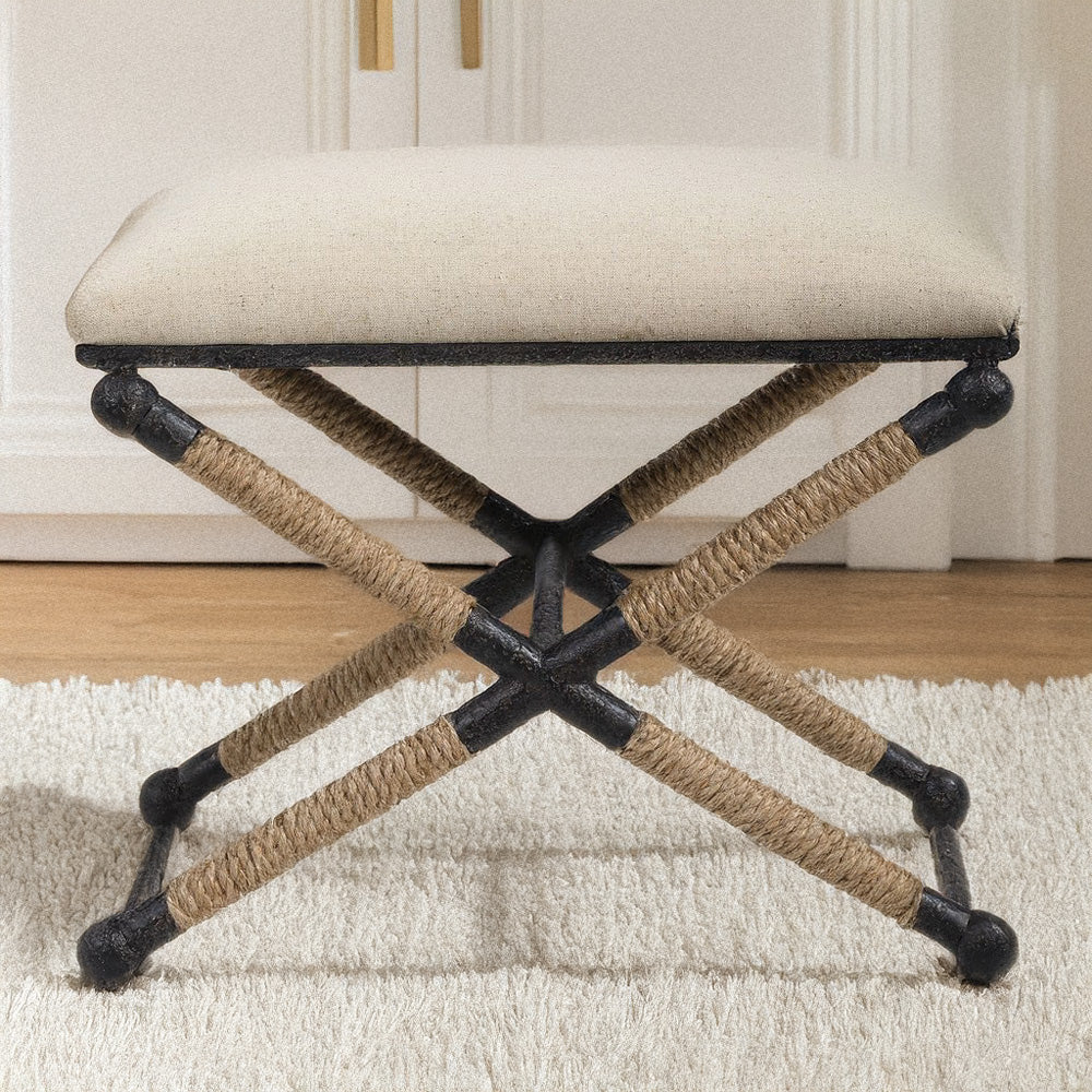 Nautical Ottoman