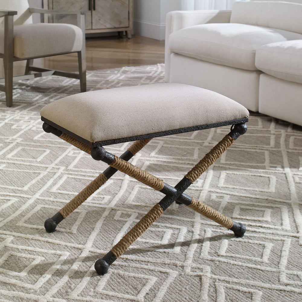 Nautical Ottoman