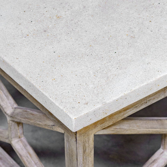 Organic modern coffee table.