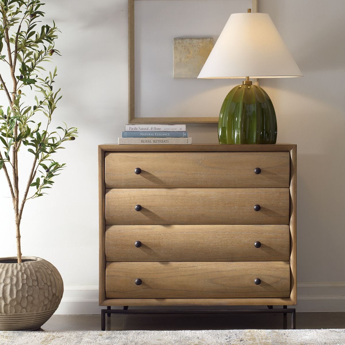 Organic modern dresser.