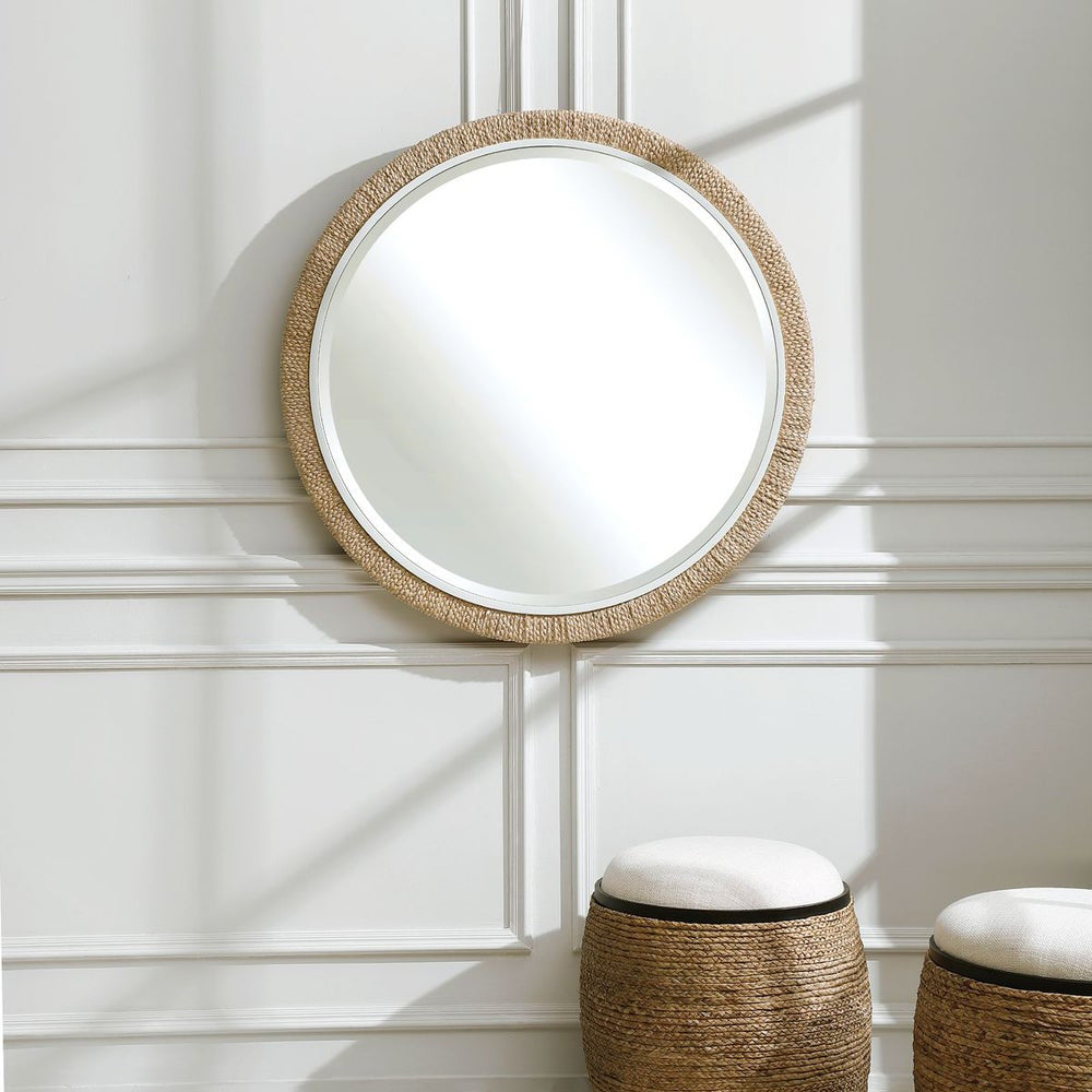 Round Coastal Mirror