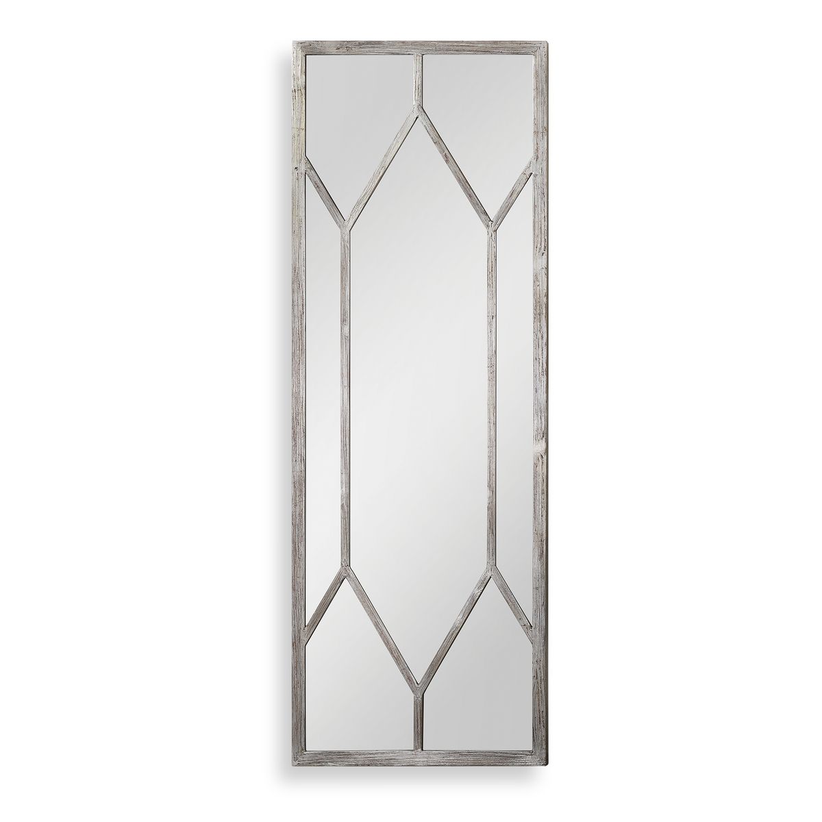 Silver Floor Mirror