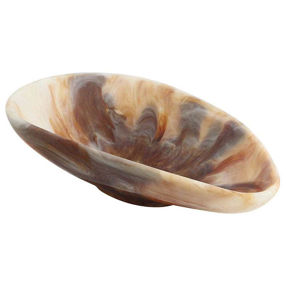 Marbleized bowl.