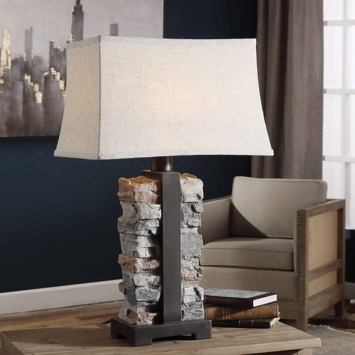 Stack Stone Lamp