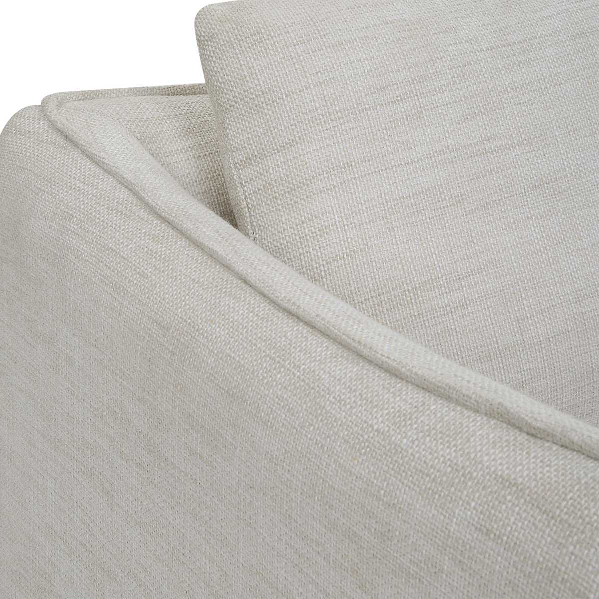Close-up of light gray fabric texture