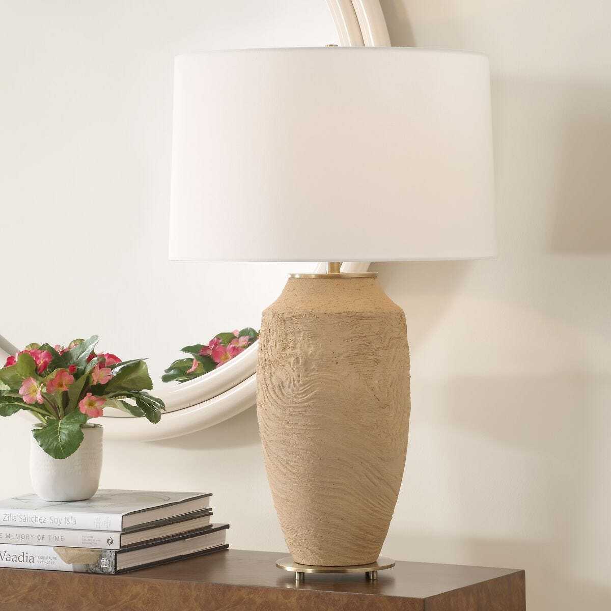 Terracotta Table Lamp