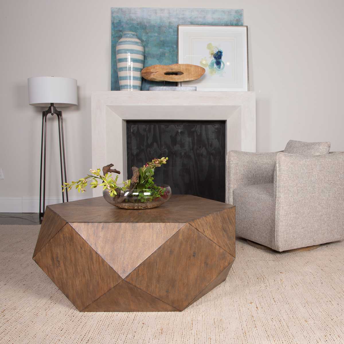 Volker coffee table honey.