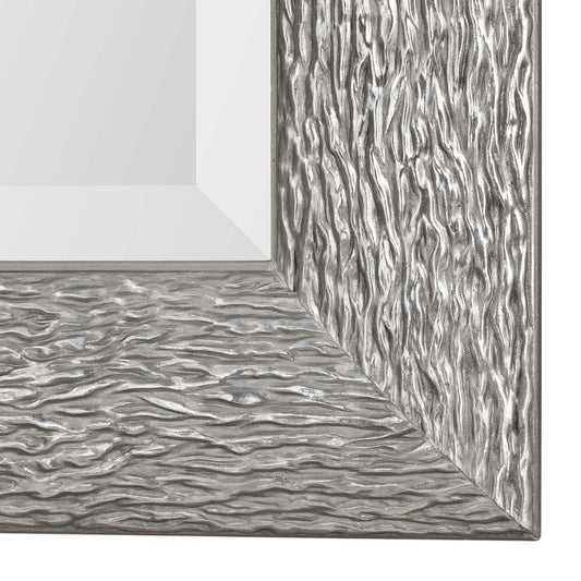 Metallic Silver Mirror