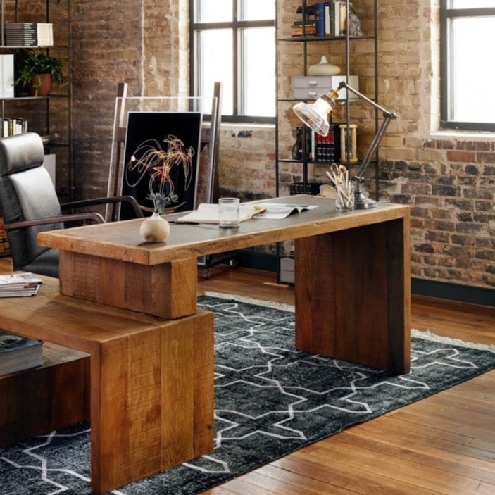 Sleek leather office