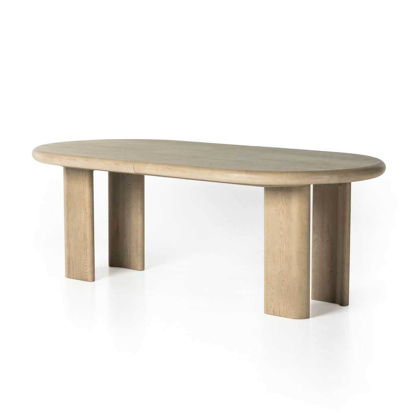 Oval oak 87" X 42"