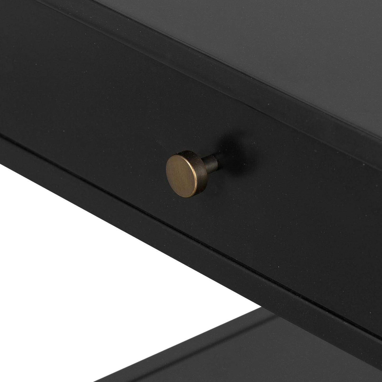 Black one drawer