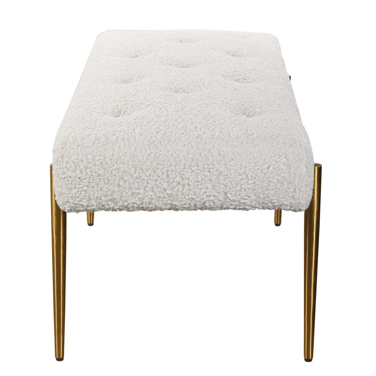 Small White Vanity Bench