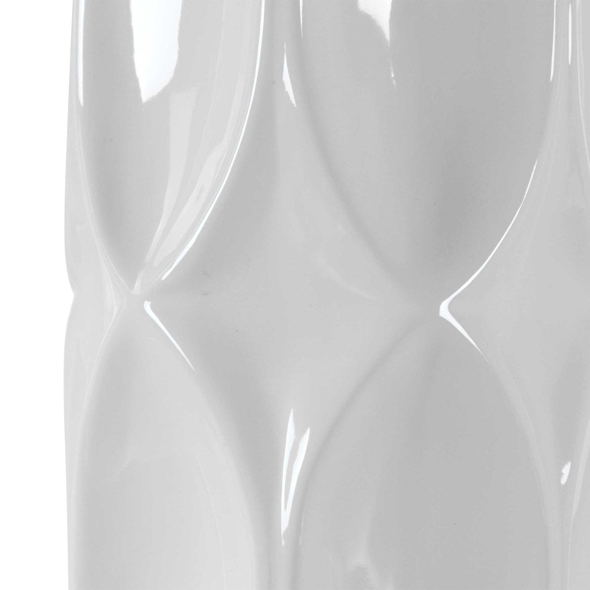 Modern White Glossy Lamp