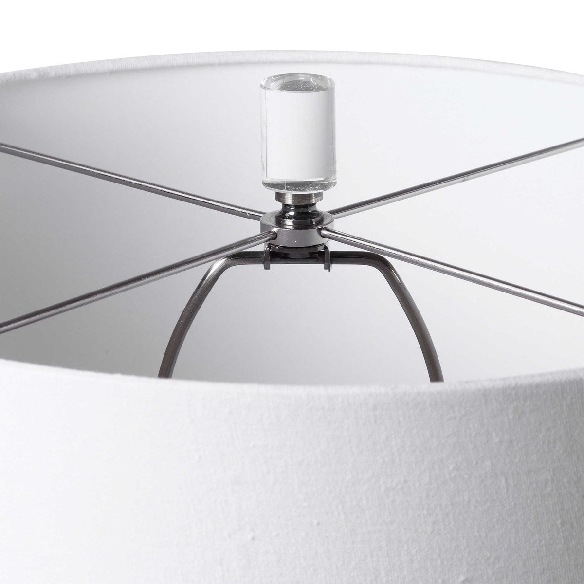 Modern White Glossy Lamp