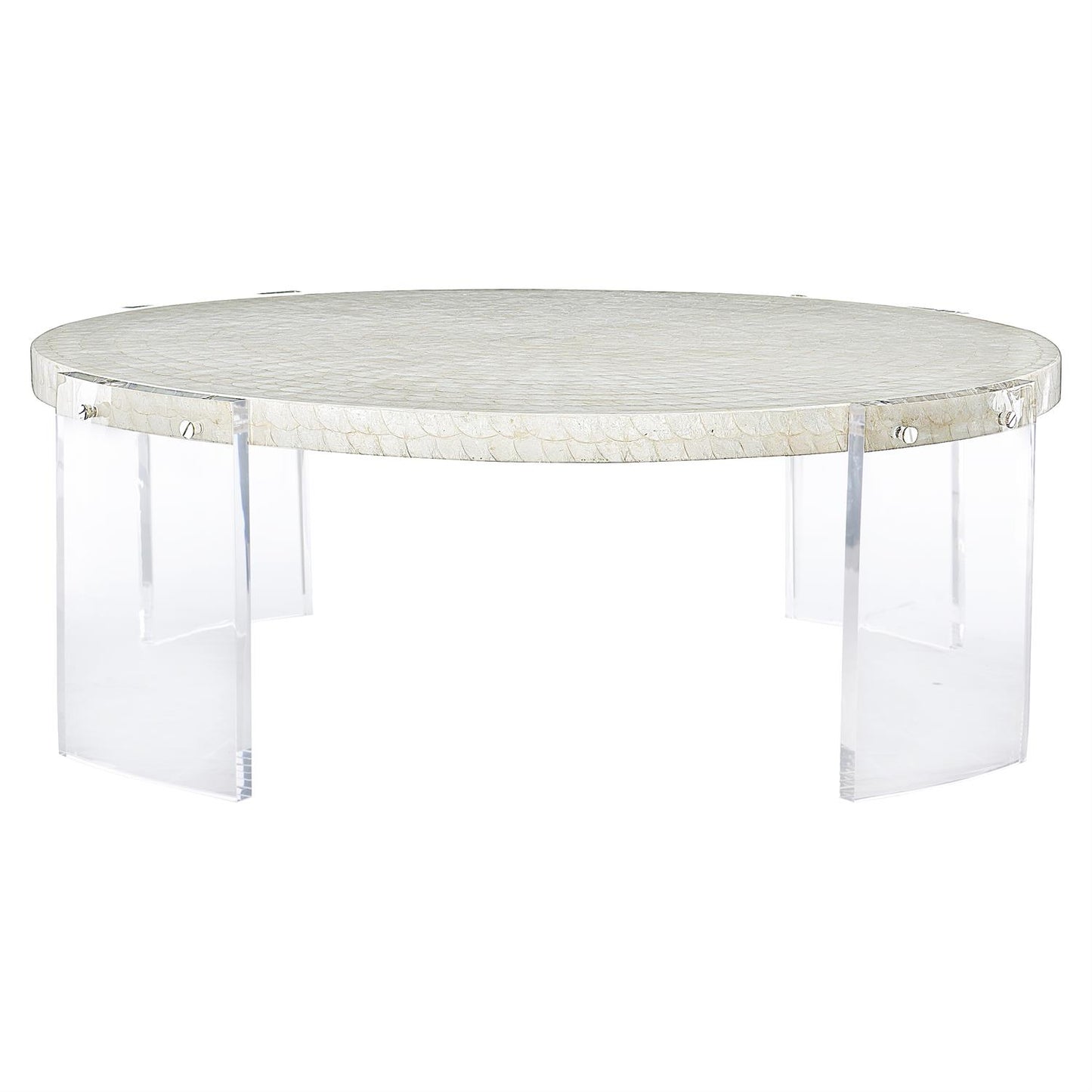 Capiz round acrylic, 50"r