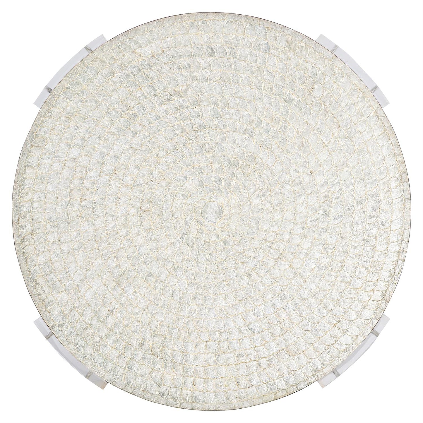 Capiz round acrylic, 50"r