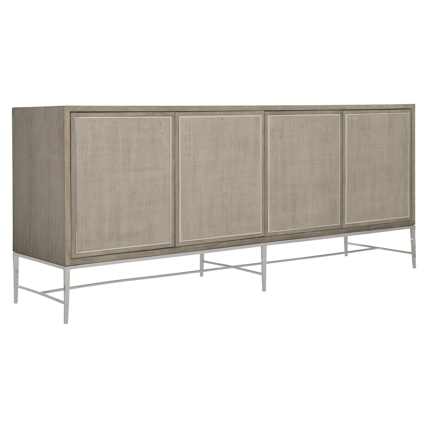 Rafia & Steel 82x22x36h