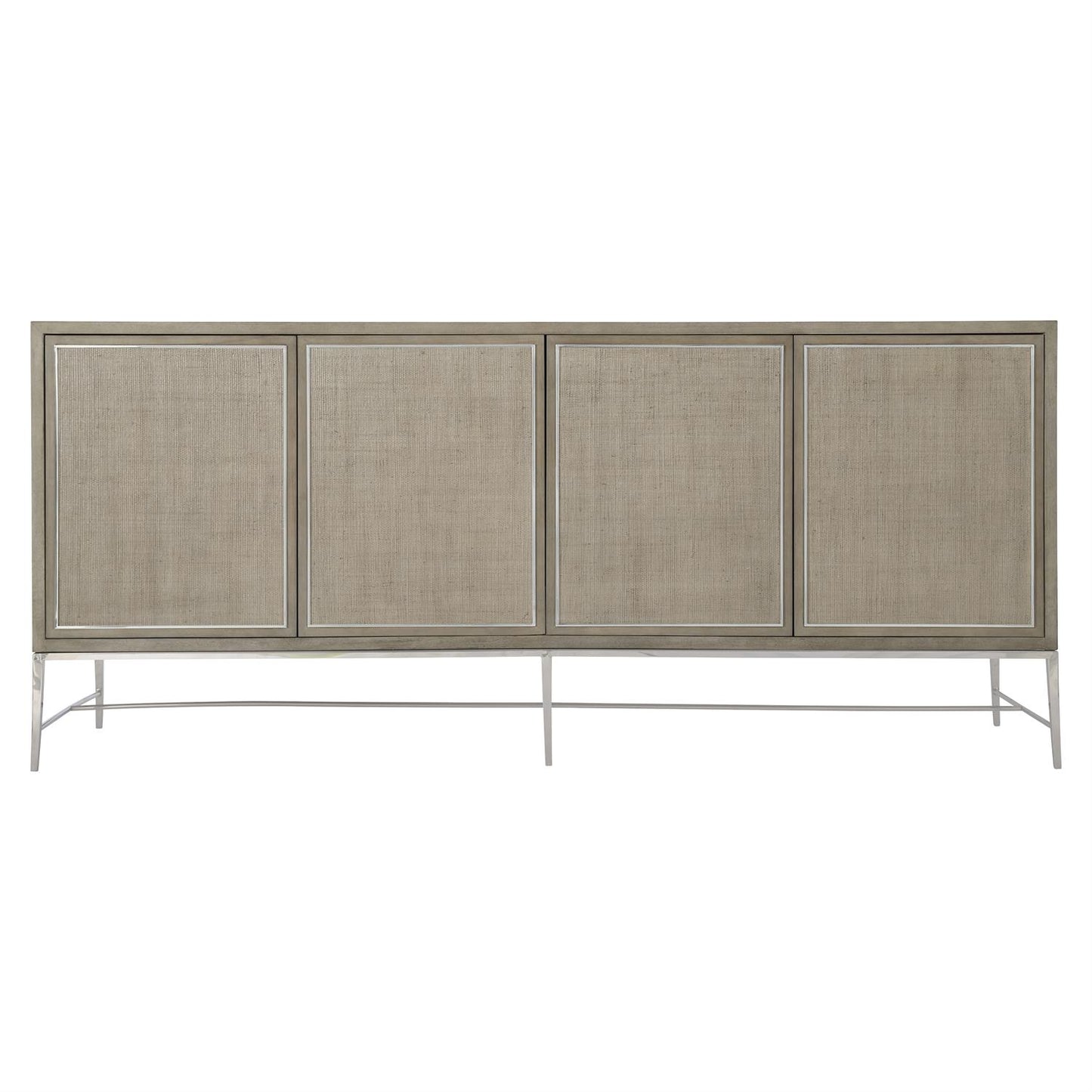 Rafia & Steel 82x22x36h