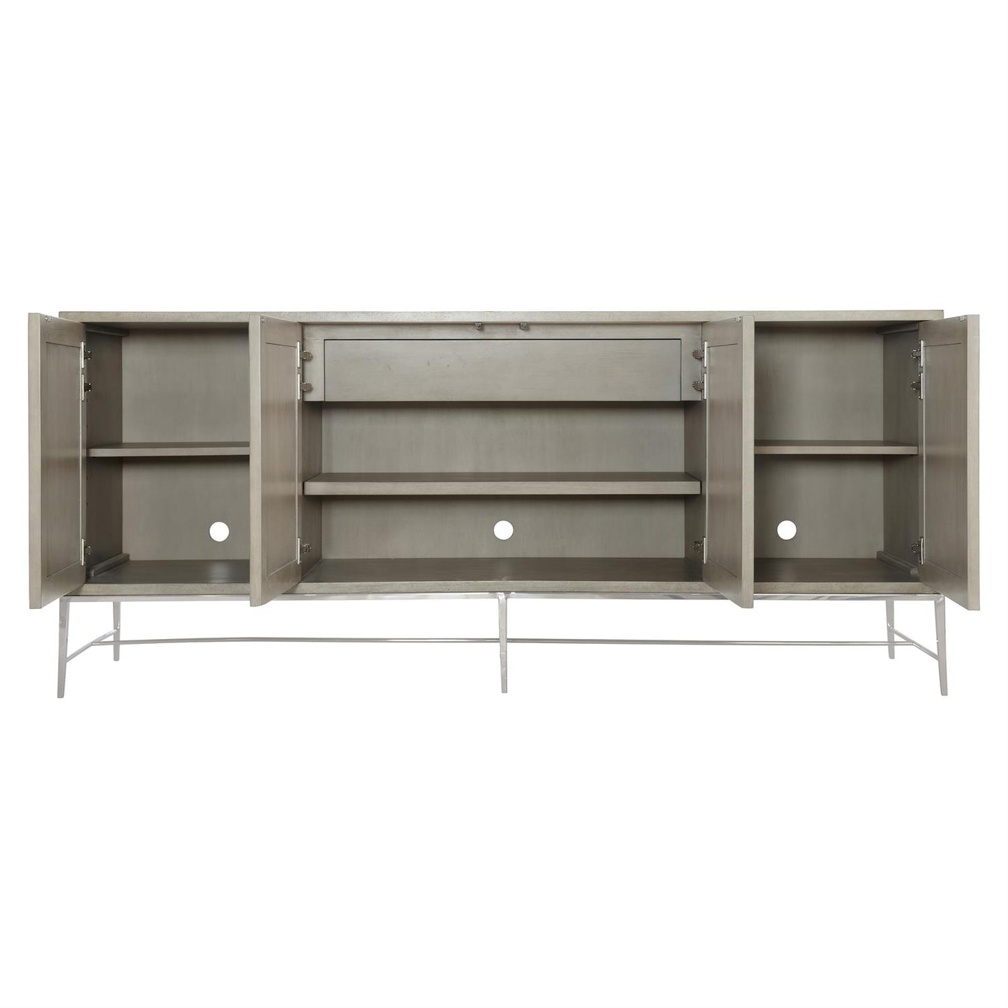 Rafia & Steel 82x22x36h
