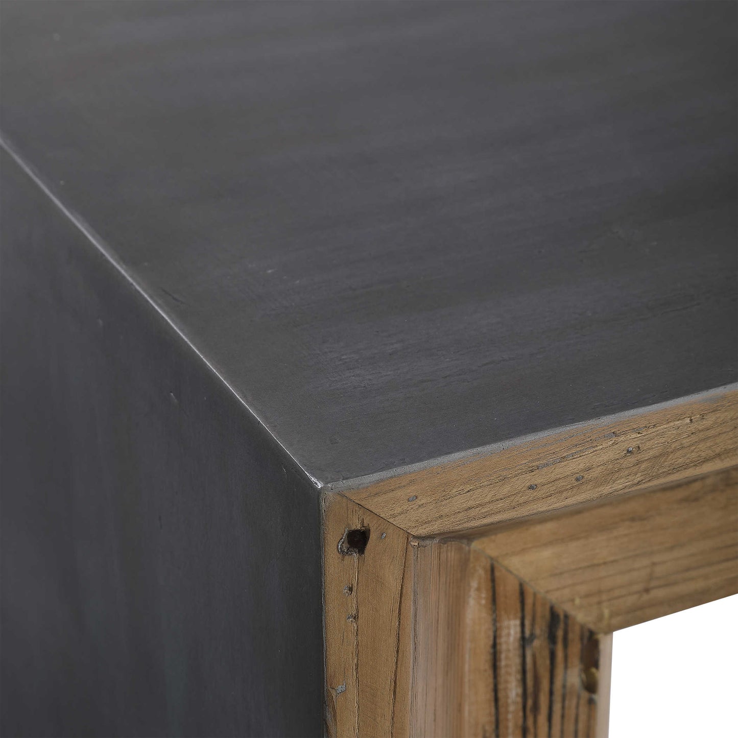Rustic Wood Console