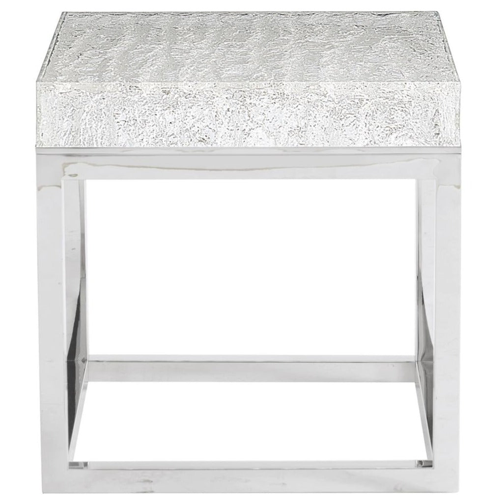 Ice-like square table