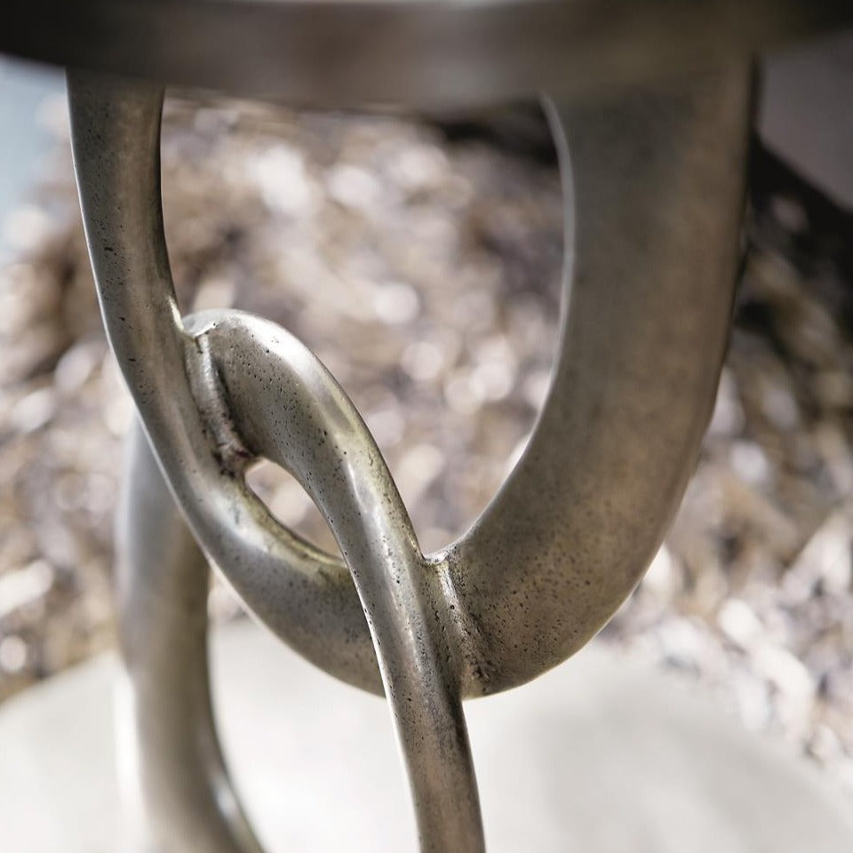 Chain sculptural round table