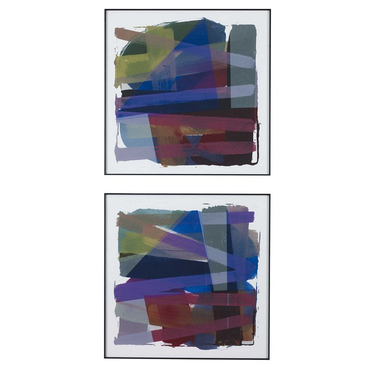 Vivacious Framed Prints, S/2