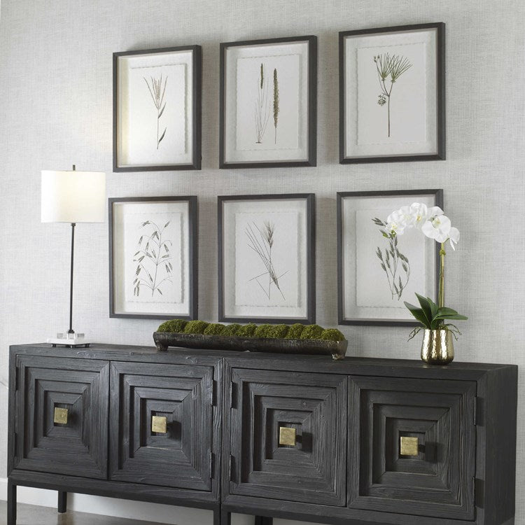 Forest Finds Framed Prints, S/6