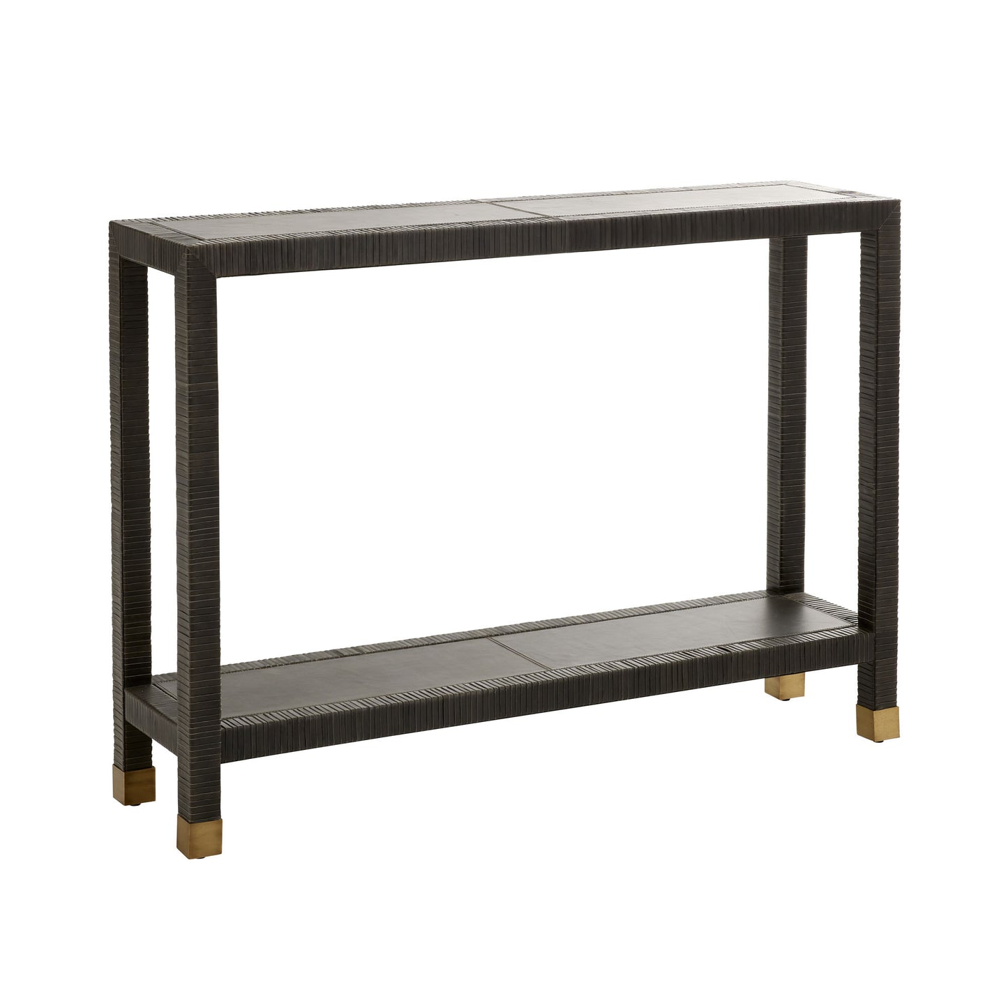 Graphite Leather, 48x13x35