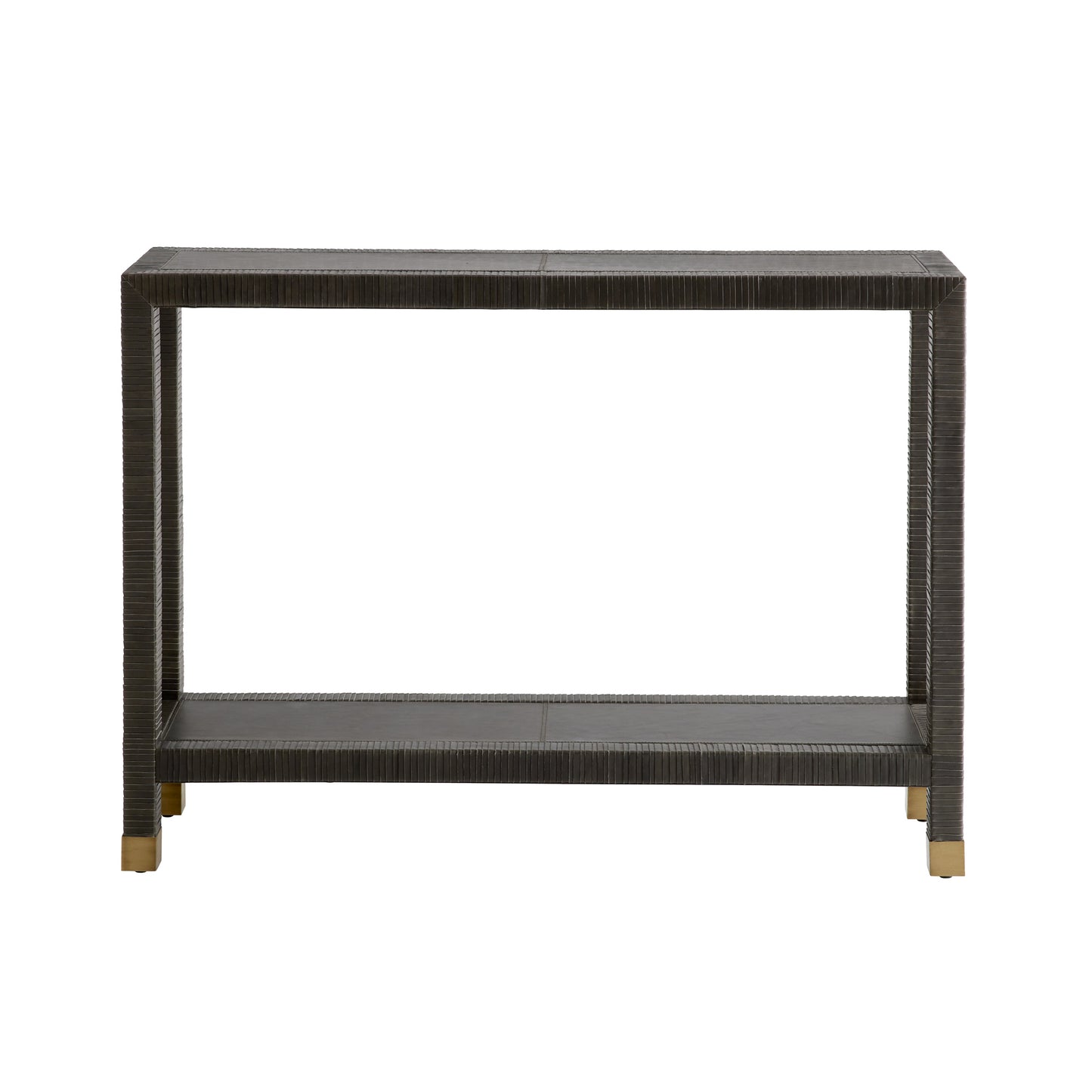 Graphite Leather, 48x13x35