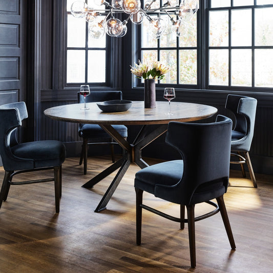 Spyder round dining 60"