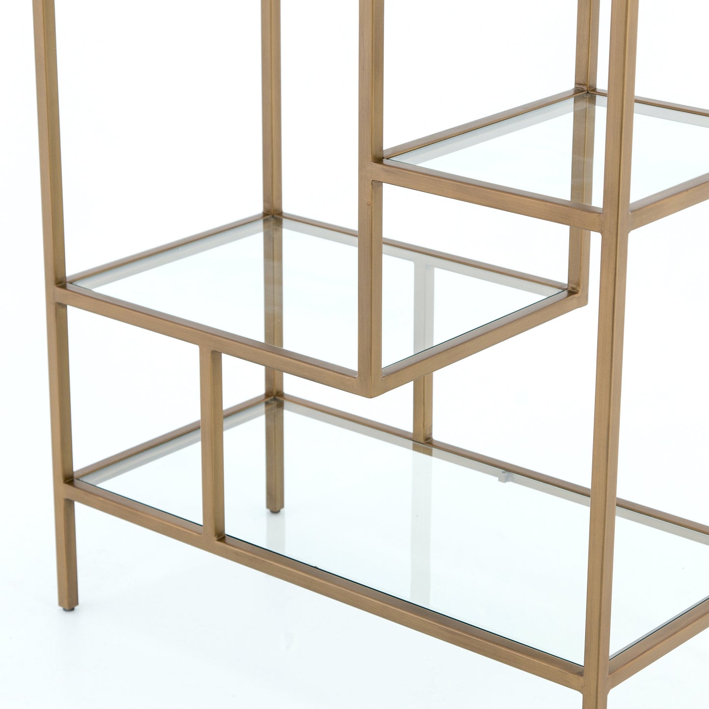 Industrial look bookcase