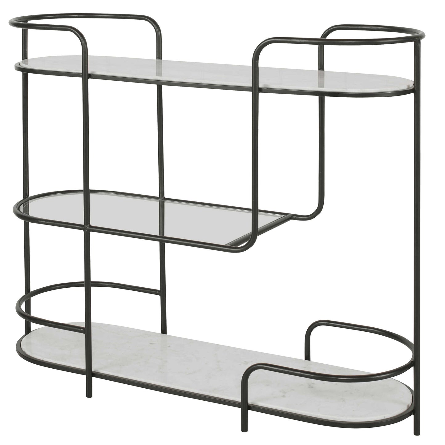 Curved iron 44x14x38h