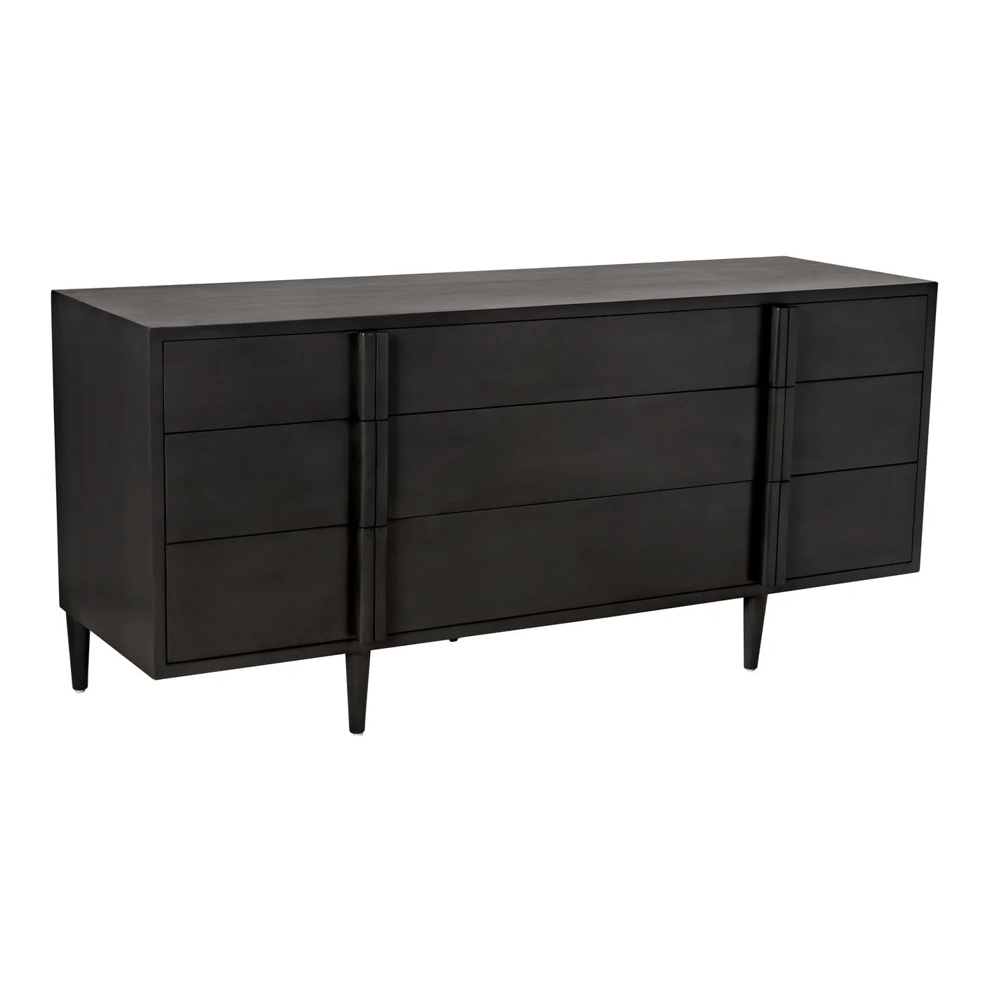 9 drawer contemporary 72x24x33h