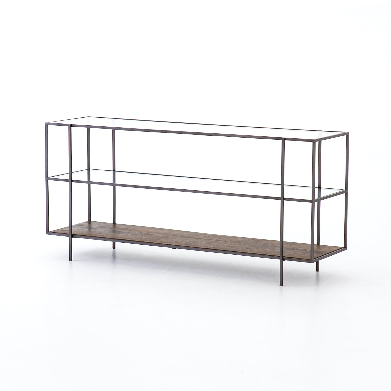 Glass shelves 60x17x28