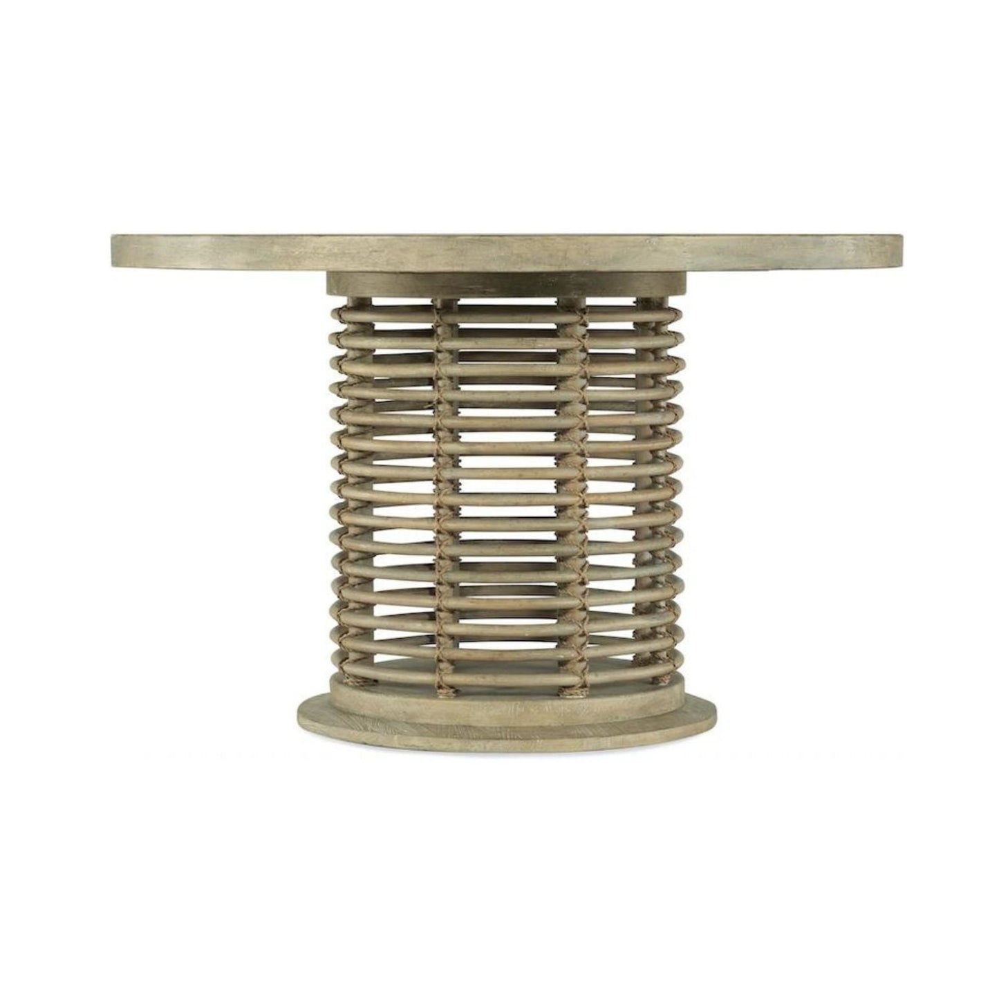 Rattan, driftwood round 48" or 60"