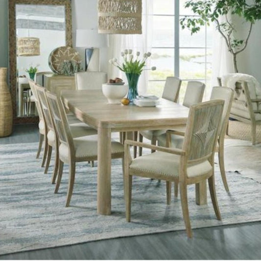 Farmhouse extension table, 82”-100”