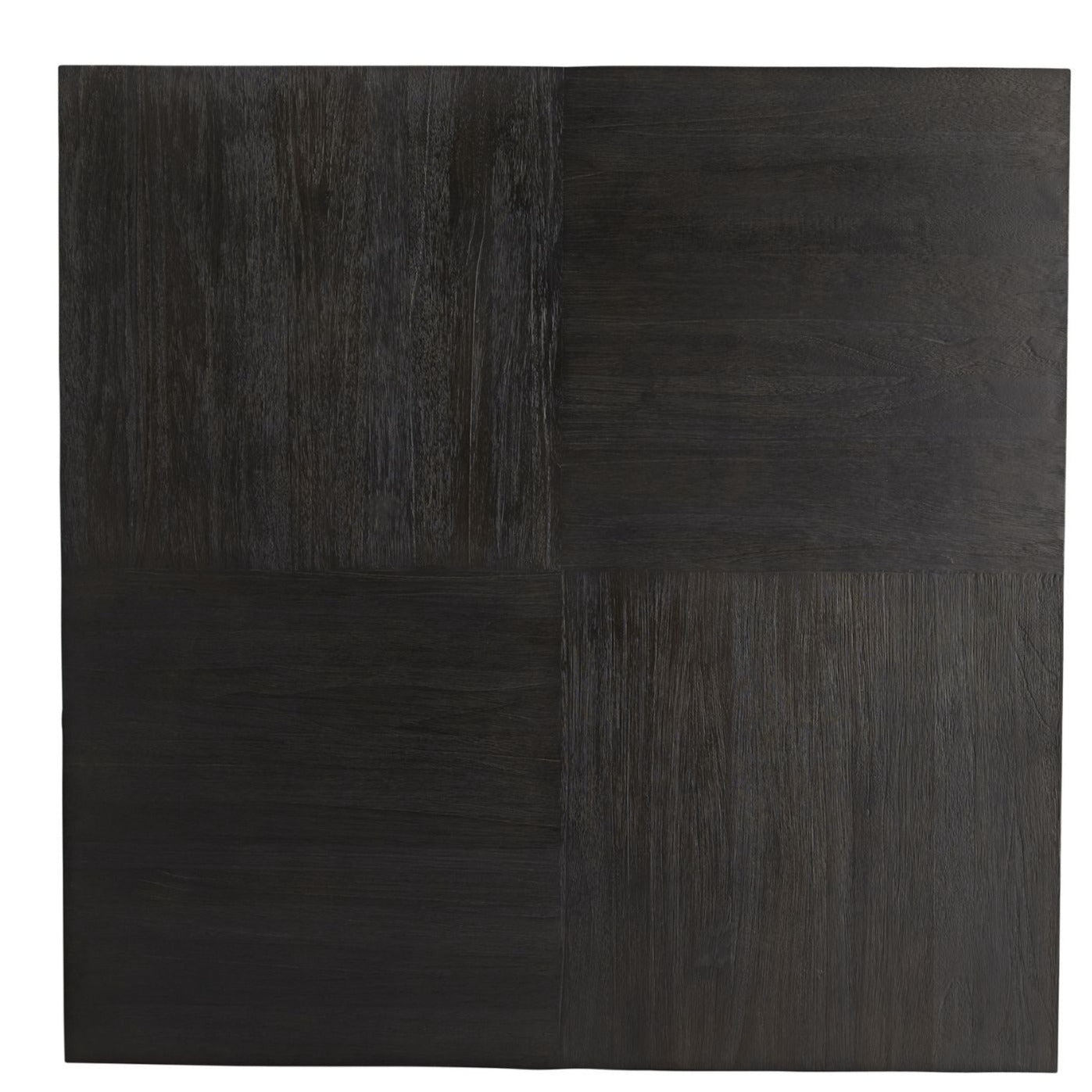 Blk charred, 39.5"sq X 14"h