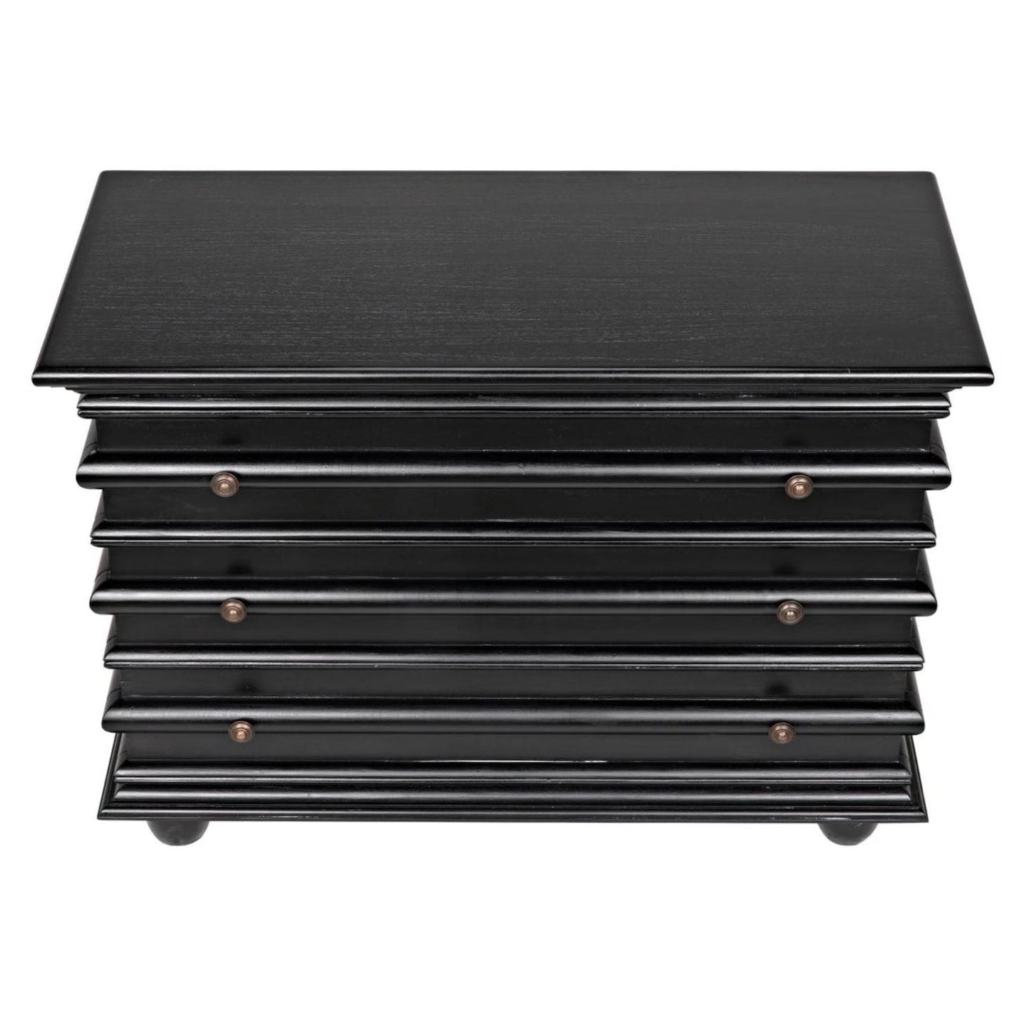 ribbed nightstand, 42x20x30H