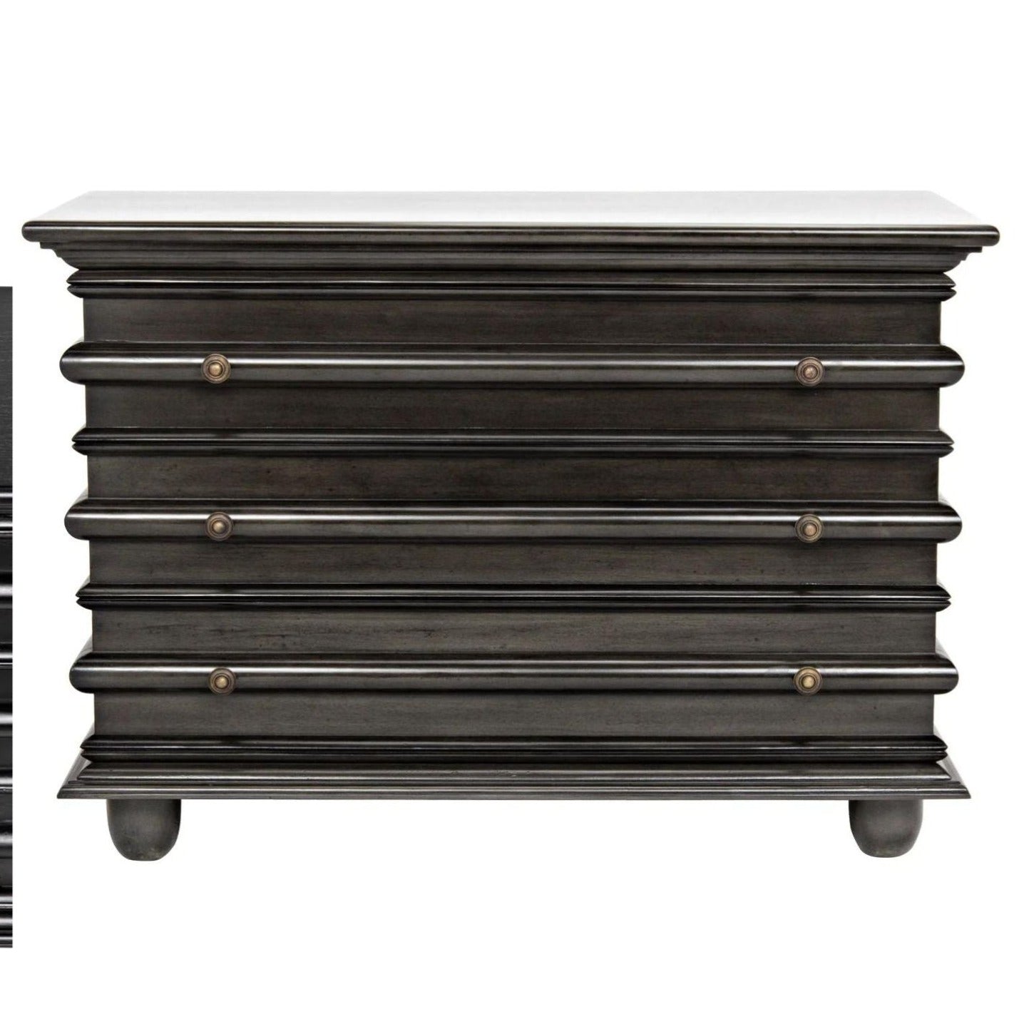 ribbed nightstand, 42x20x30H