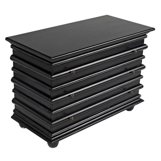 ribbed nightstand, 42x20x30H