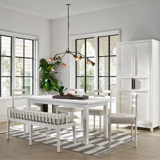 Small White Farmhouse 72"