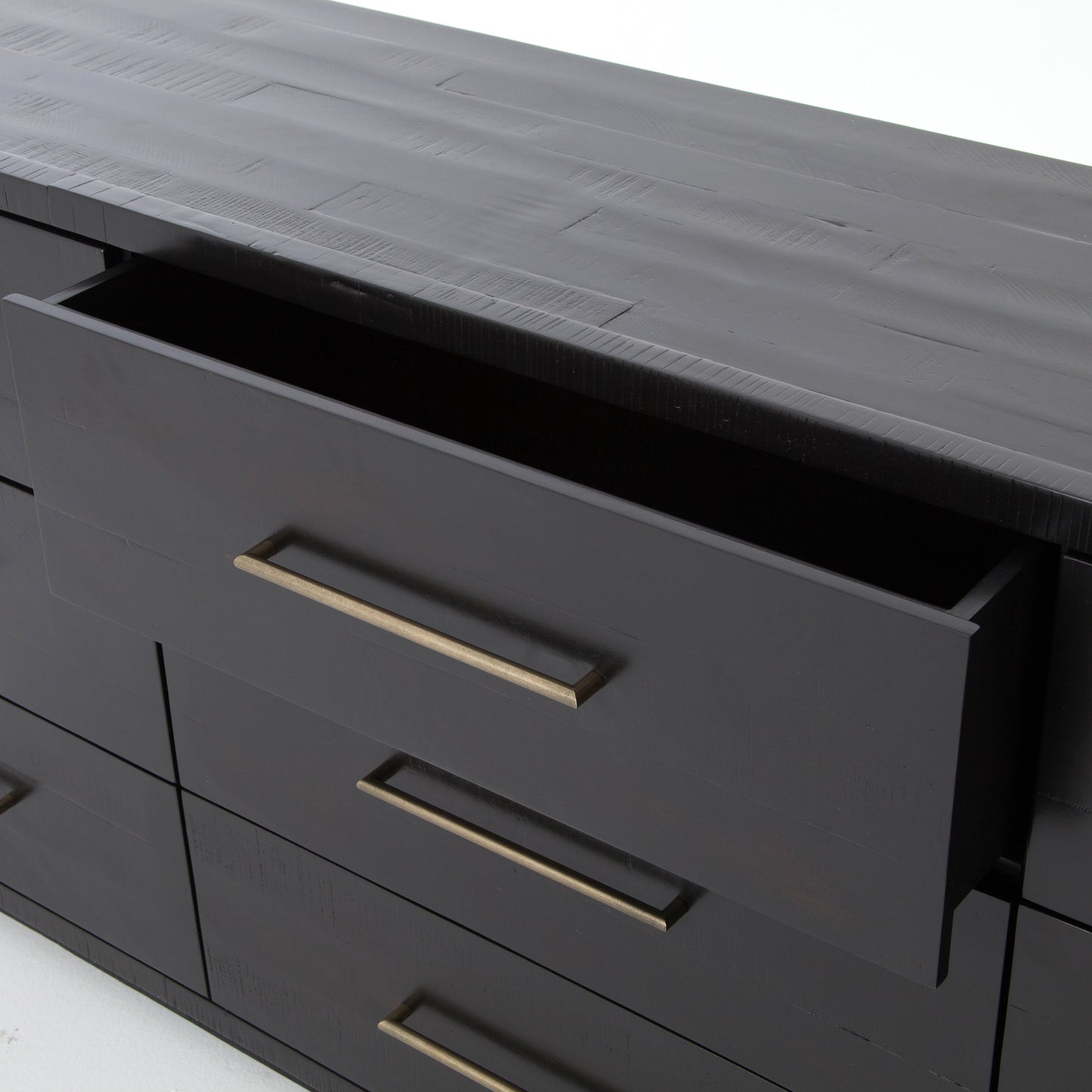 Black wide 88x17x33h