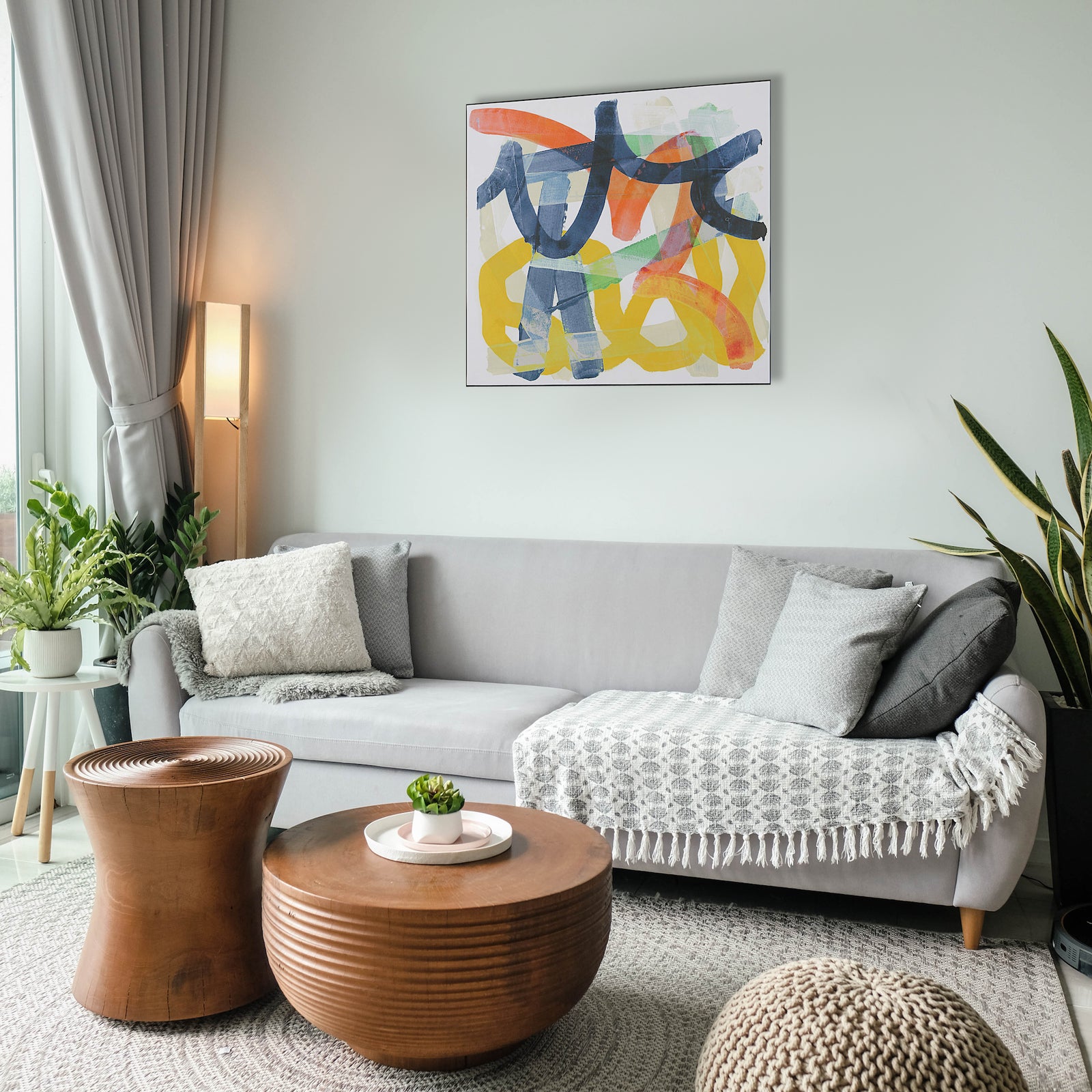 40 x 40 Abstract Wall Art